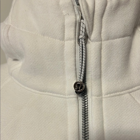 Lululemon White Scuba Jacket - Picture 2 of 4
